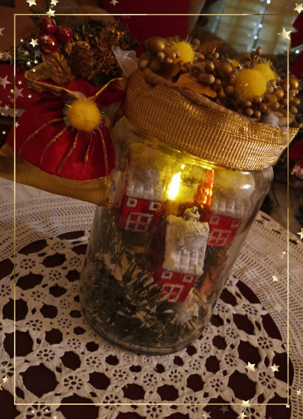 Vasetto di vetro&nbsp;decorativo