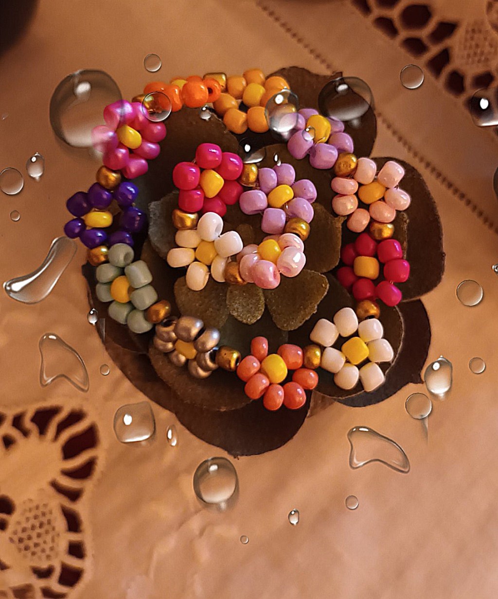 Bijoux con margherite