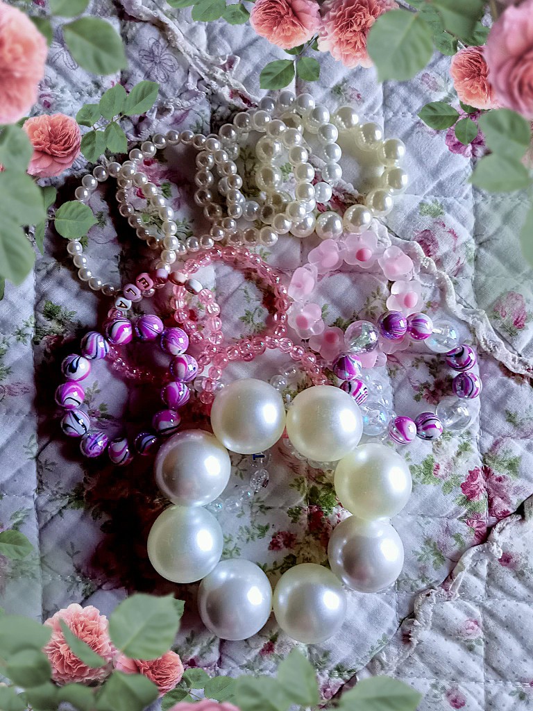 Bracciali di perle e&nbsp;perline