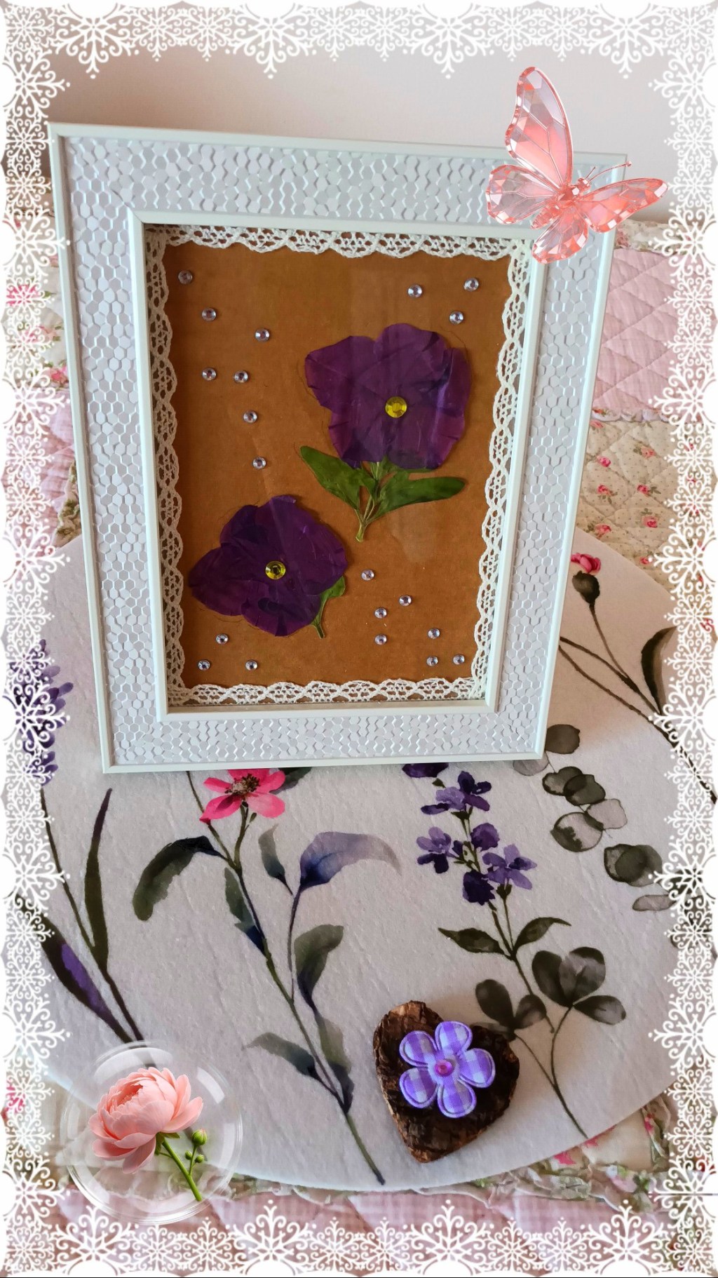 Fiori in cornice